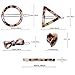 10 Pcs Acrylic Resin Hair Clips Set Minimalist Hollow Geometric Hair Pins Circle Triangle Bowknot Hair Barrettes Hair Claw Clamps Hair Styling Accessories for Women Ladies
