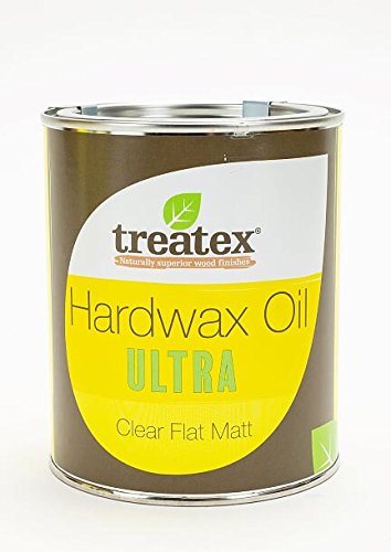 Treatex Hardwax Oil Ultra - Clear Flat Matt 210e = 1 Litre