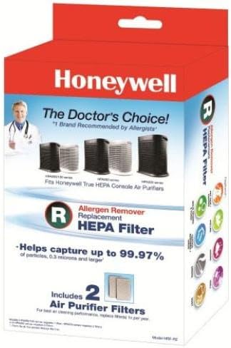 Genuine Honeywell True HEPA Replacement Filter R (2-FILTER PACK HRF-R2)