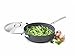 GreenPan Paris 4 Quart Ceramic Non-Stick Covered Saute Pan with Helper Handle, Gray -