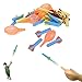 Dazzling Toys Foam Rocket Launcher Pack of 12 Sets Kids Educational Toy Gift