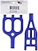 RPM 80465 A-Arm Blue T-MAXX 2.5R, 3.3 Blue