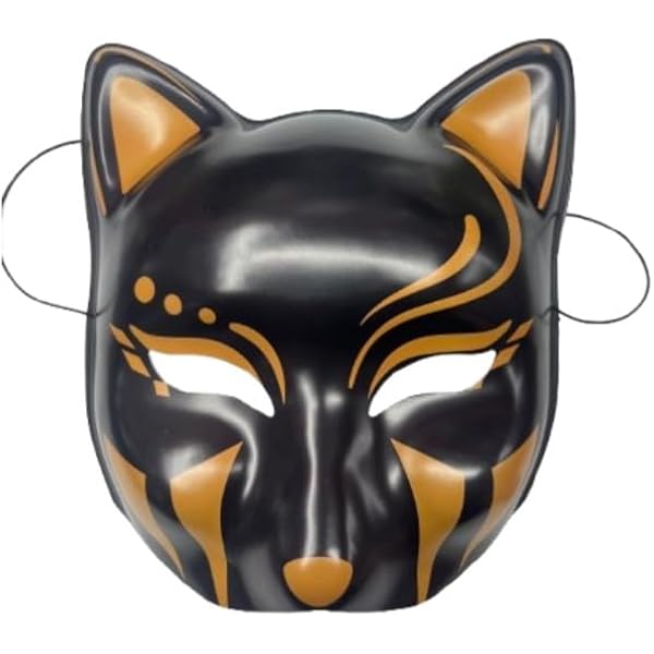 Amazon.com: happy happy Kitsune Fox Neko Cat Mask for Christmas