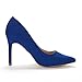 DREAM PAIRS Women's Christian-New Royal Blue High Heel Pump Shoes - 10 M US