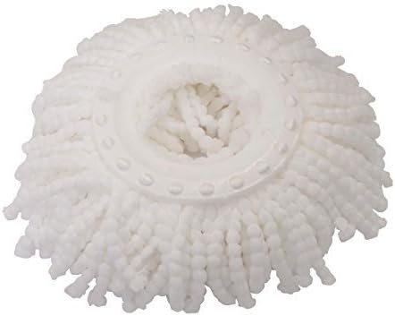 KEANER 2pcs Replacement Mop Micro Head for 360° Spin Magic Mop (White)