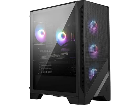 msi Codex R2 AI Gaming Desktop: Intel Ultra 7 265, Geforce RTX 5060Ti, 32GB DDR5, 1TB m.2 NVMe SSD, 80+ Gold PSU, WiFi 7, Air Cooling, Windows 11 Home: A2NVM7-455US