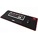 Combaterwing G2 Extended Large Gaming Mouse Pad, Anti-Slip Rubber Base, Durable Stitched Edges, Premium Textured Mat Perfect for Gaming Sensors, Computer Laptop Keyboard Desktop, 30x12x1.5 inches