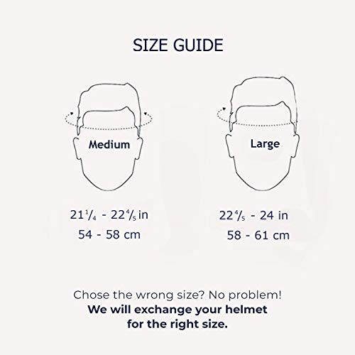 OnBros Scooter Helmet Skateboard Helmet Adult and Teenagers, Stylish Skate Helmet BMX Helmet Urban Bike Helmet Safe and… - Image 8