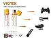 Viotek USB Cell 1.2v AA Rechargeable Battery, Pack of 2 (NH-AA)