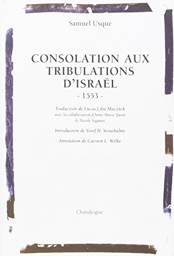 Consolation aux tribulations d'Israël