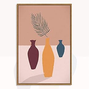 signwin Framed Canvas Wall Art Vase by Morandi...
