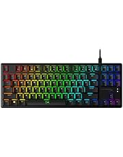 HyperX Alloy Origins Core - Tenkeyless Mechanical Gaming Keyboard, Software Controlled Light & Macro Customization, Compact Form Factor, RGB LED Backlit, Linear HyperX Red Switch