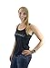 Bridesmaid | Flowy, Silky, Fashionable Racerback Women's Bridal Tank Top-Black,S