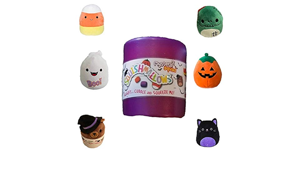 Mystery Halloween Squishmallows 2022 Kellytoy Squishmallow Halloween Mystery Squad 4 Inch Toy Cat Ghost Pumpkin Zombie Bear Candy Corn 4 Purple 91419 5 Buy Online At Best Price In Uae Amazon Ae