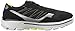 Skechers Performance Men's Go Walk 3 Compete Lace-Up Walking Shoe, Black/Lime, 8.5 M US