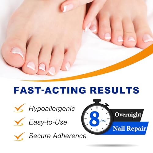 Lboylove® 32 Pcs Fungal Nail Patches, Nighttime Toenail Fungus Treatment, 8-Hour Overnight Repair, Anti Repair And Strengthen, Suitable For Men Women