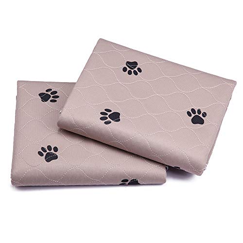 SincoPet Washable Dog Pee Pads with Puppy Grooming Gloves,Puppy Pads