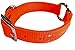 Hamilton 1-Inch Double Thick Safe Rite Dog Collar with Center Ring, 20-Inch Length, Orange