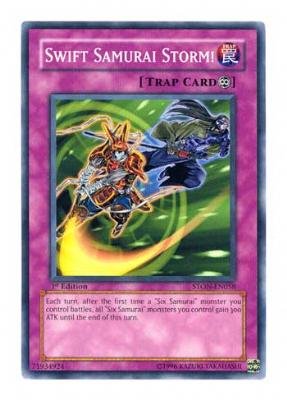 Yu-Gi-Oh! - Swift Samurai Storm! (STON-EN058) - Strike of Neos - 1st Edition - Common