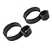 Kingoudoor Wrist Thigh Restraints and Handcuffs Bandage Strap for Women in Black