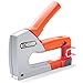 Tacwise Z1-140 Heavy Duty Hand Tacker/Staple Gun for 5/32, 3/16, 1/4 and 5/16 Inches Long Staples, Silver/Orange (0854)