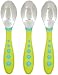 Gerber Graduates Kiddy Cutlery 3 Piece Spoon Set - Green