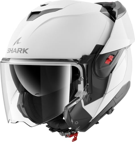 Shark Oxo helmet solid gloss white - system helmet motorcycle helmet (XXL)