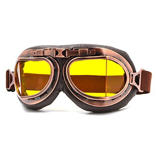 image for Molie Motorcycle Riding Goggles Mask, Anti-fog Snow-proof Anti-UV Wint