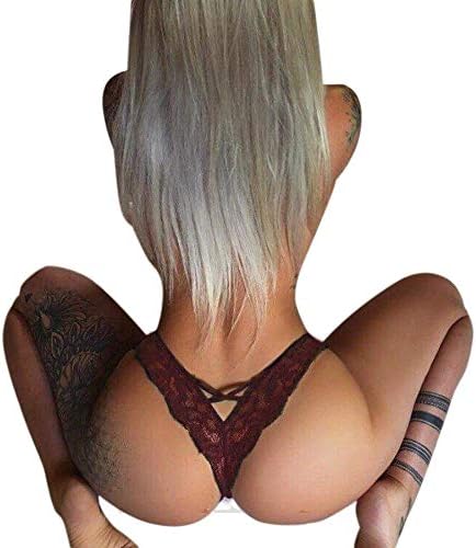Women Underwear Ladies Sexy Lace Flowers Panties Low Waist Briefs Panty G-String Lingerie Thongs Knickers