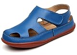 DADAWEN Girl's Boy's Summer Leather Strap Fisherman