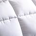 Exclusivo Mezcla Queen Size Down Alternative Comforter Quilted Duvet Insert with Corner Tabs for All Seasons - Soft,Lightweight and Machine Washable(88