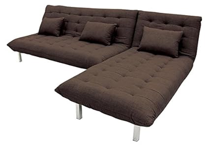 Furny Designer Five Seater L-Shaped sofa ( Brown)