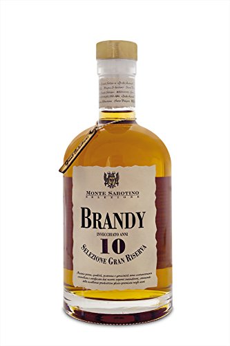 Brandy Invecchiata 10 Jahre Holzfaßgelagert Monte Sabotino Italien 40% Vol 700 ml