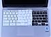CaseBuy Keyboard Protector Cover Compatible ASUS ChromeBook C223NA C213SA C200 C200MA C201 C201PA C202SA 11.6-inch/ASUS ChromeBook 13 C300MA C300SA C301SA 13.3-inch ChromeBook Protective Skin, White
