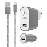 Belkin Charger Kit for iPhone & iPad - Retail Packaging - Gray