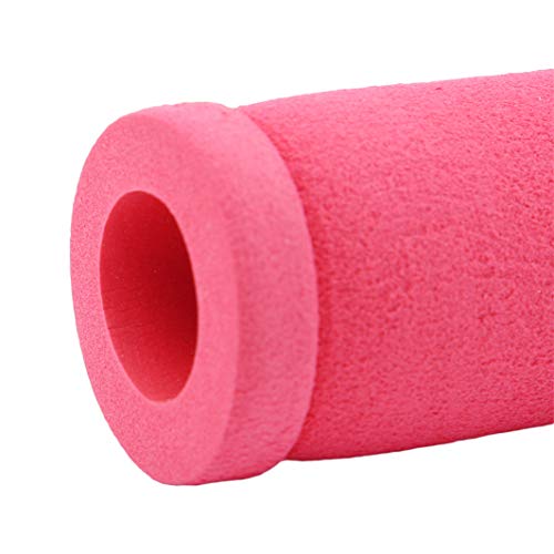 YouCY 1 Pair Bike Handlebar Grips Racing Bicycle Handle Bar Grip Cover Non-Slip Handle Grip Soft Bicycle Handle,Red