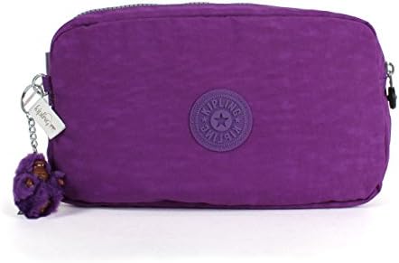 Kipling Walan Large Pouch Cosmetic Make up Case, Tile purple, One Size