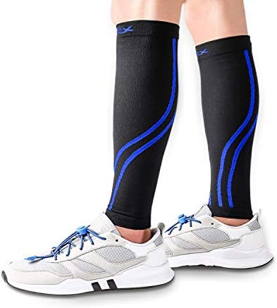 VIPEX Calf Compression Sleeve - Leg Compression Socks Men Women Shin Support for Shin Splint, Calf Pain Relief, Circulation Recovery