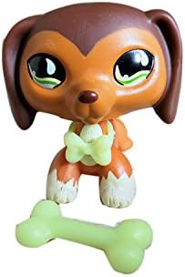 Hot Toy LPS Dachshund Savvy Savvanah Reed Dog Puppy 675 with Accessories Collection Toys Figure Rare Girls Boys Gift 1 PC