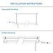 LEONLITE 4FT LED Shop Light Linkable, 40W 5000K Daylight Super Bright Integrated Fixture Utility Light, Surface + Suspension Mount, Plug and Pull Chain, ETL & Energy Star Listed, Pack of 4