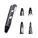 Samto 3D Pen for 3D Printing and Drawing with 3 Loops of ABS Filament, Grey