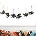 60 Set Shark Scratch Rainbow Tags Magic Scratch Rainbow Paper for Shark Birthday Party Supplies