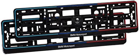 Pair of License Plate Holders for M3, M5, M6, E30, E34, E36, E39, E46, E90, E92, E70, E53, F10, F30, F32