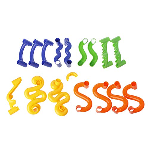 JAGENIE DIY Construction Marble Race Run Maze Balls Track Building Blocks Kids Toy - Thumbnail 7