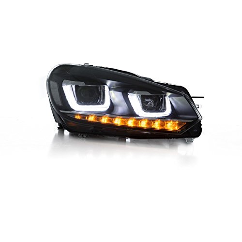Buy Vland For LED DRL Xemon Headlights VW Volkswagen Golf 6 GTI MK6 UU