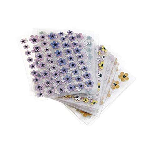 New 50 Sheets 3D Design Nail Art Sticker Tip Decal Manicure