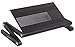 Pwr+ Portable Laptop-Table-Stand Vented Fully Adjustable-Ergonomic Mount-Ultrabook-MacBook Light Weight Aluminum-Black Bed Tray Desk Book Up to 17″thumb 1