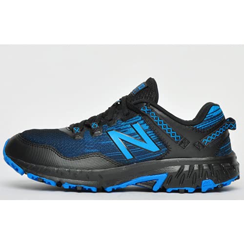 New Balance Men's 410 V6 Trail Running Shoe, Black/Castlerock/Dark