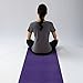 Gaiam Yoga Mat Classic Solid Color Reversible Non Slip Exercise & Fitness Mat for All Types of Yoga, Pilates & Floor Workouts, Purple, 4mm