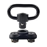 JIALITTE M-lok QD Sling Mount Sling Swivel 1.25 Inch Adapter Attachment for M lok Rail